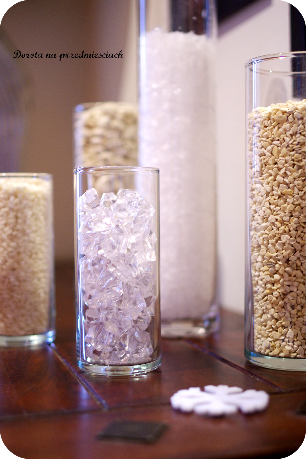 january mantel styczeń dekoracje Bałwan poduszka DIY