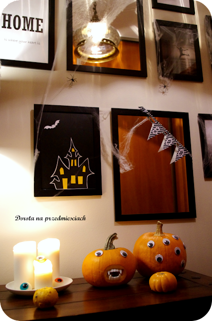 Haloween dynie zabawa na haloween ozdoby z dyni