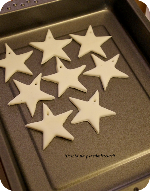 ozdoby na choinkę zrób sam, DIY, modelina, Christmas decors