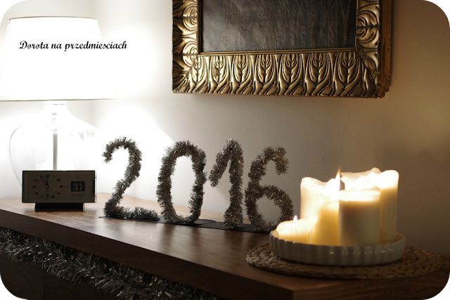 Sylwestrowe dekoracje, new years eve ideas, sylwester w domu
