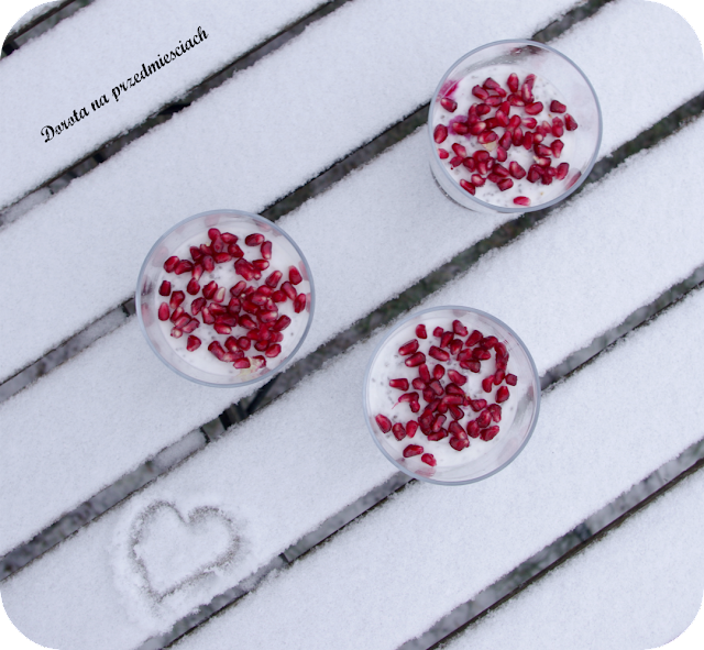 kokosowy pudding chia, zdrowy deser