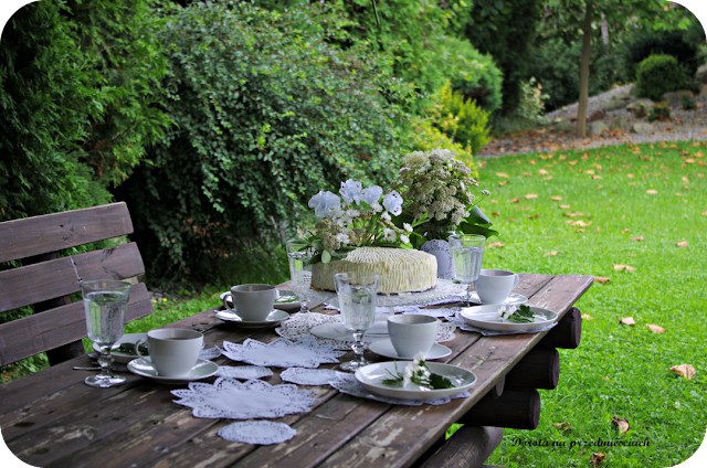 rocznica ślubu rustykalne wesele przyjęcie w ogrodzie