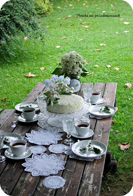 rocznica ślubu rustykalne wesele przyjęcie w ogrodzie