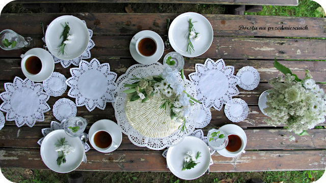 rocznica ślubu rustykalne wesele przyjęcie w ogrodzie