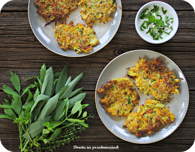 placki warzywne zdrowe jedzenie kolacja przepis