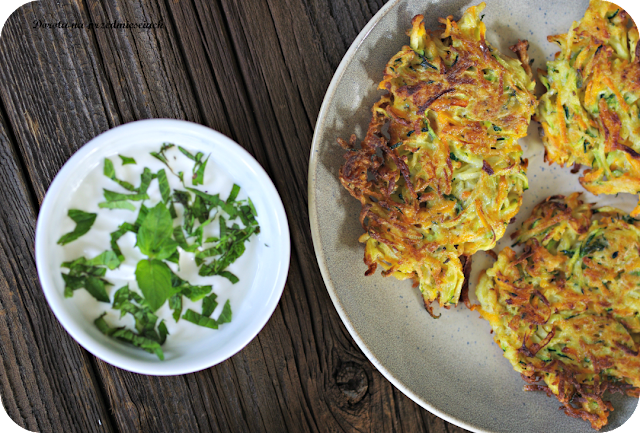 placki warzywne zdrowe jedzenie kolacja przepis